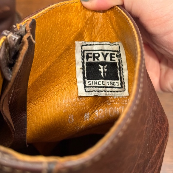 Vintage Frye Short Campus Boots - Picture 3 of 6